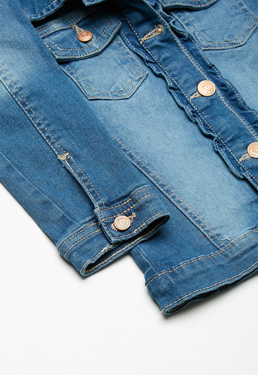 MINOTI - Kids girls denim jacket - blue 