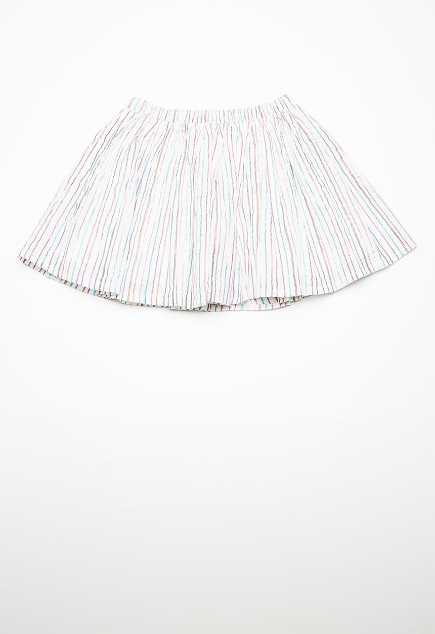 MINOTI - Kids girls candy stripe skirt - multi 