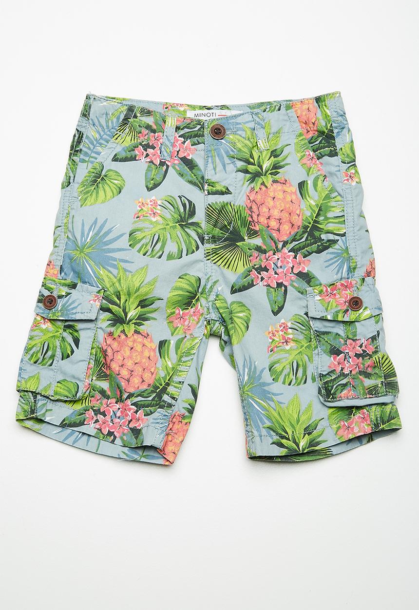 MINOTI - Kids boys AOP woven shorts - mutli 