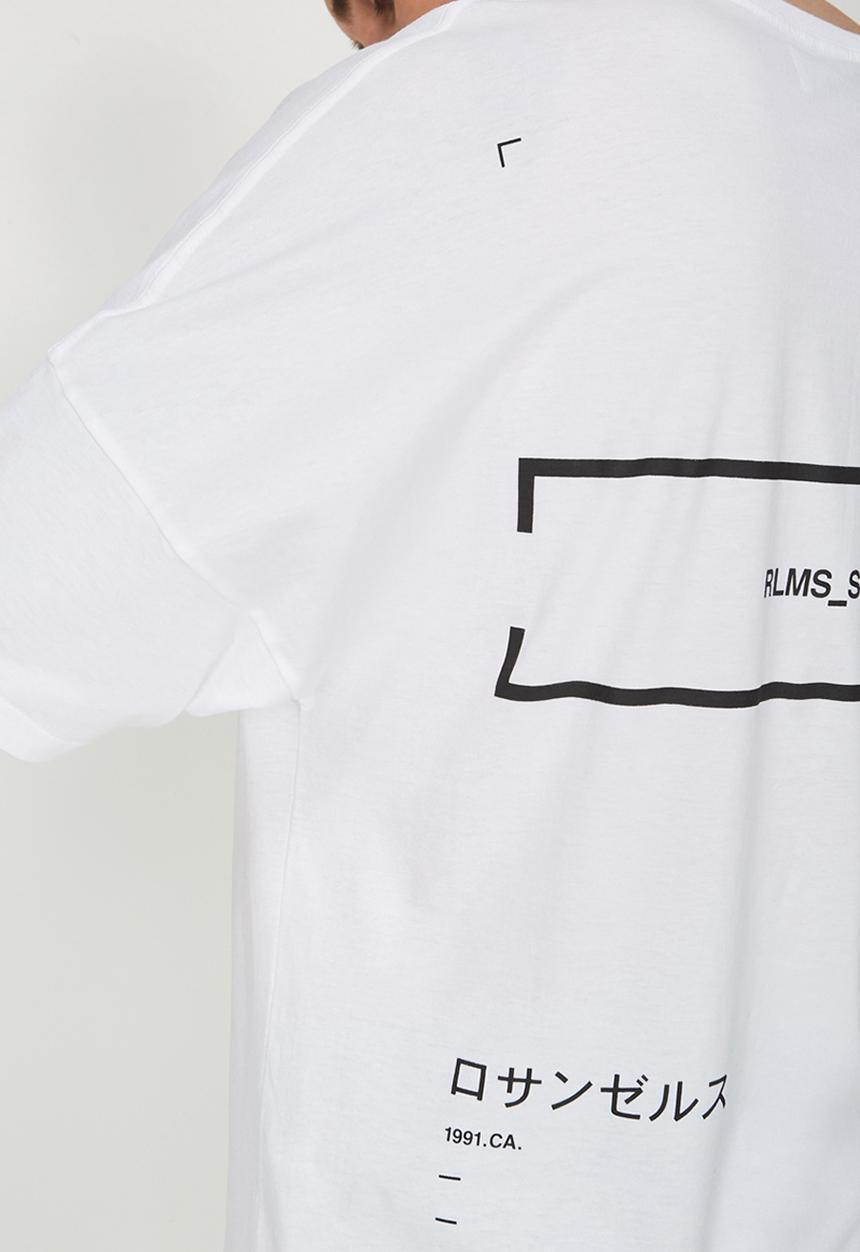 Cotton On - Drop shoulder longline tee - white