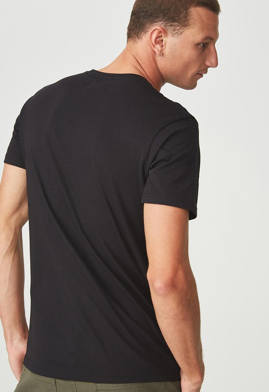 Cotton On - Tbar short sleeve tee - black