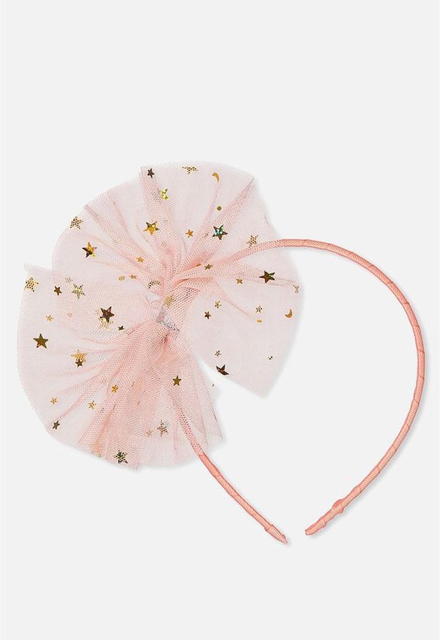 Cotton On - Tulle dressup headband - peach 