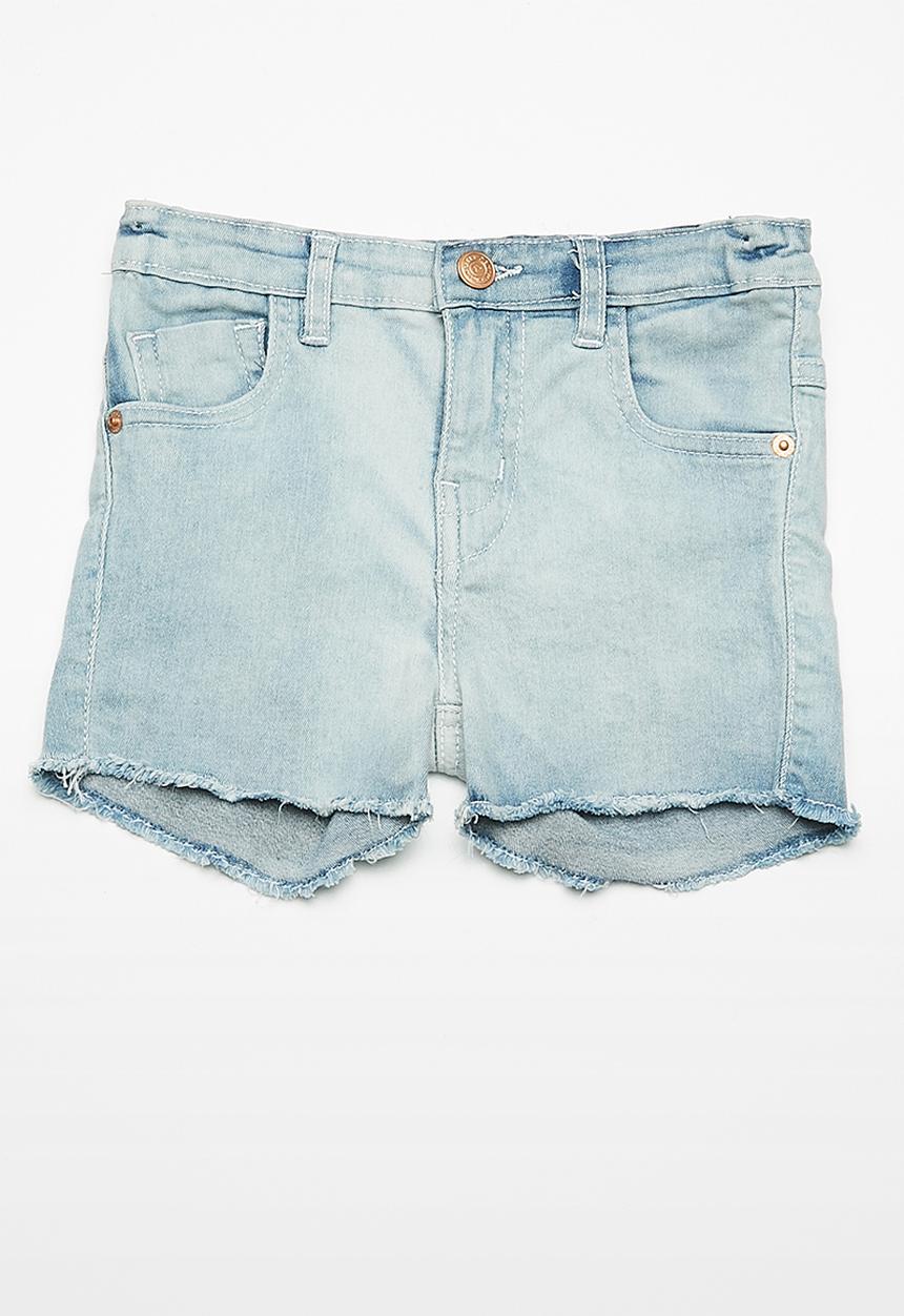 MINOTI - Kids girls denim shorts - blue 