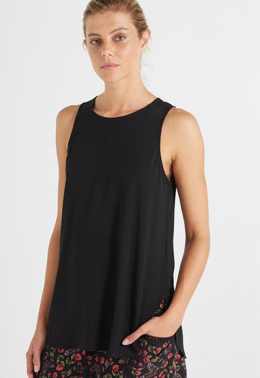 Cotton On - Olivia tank - black