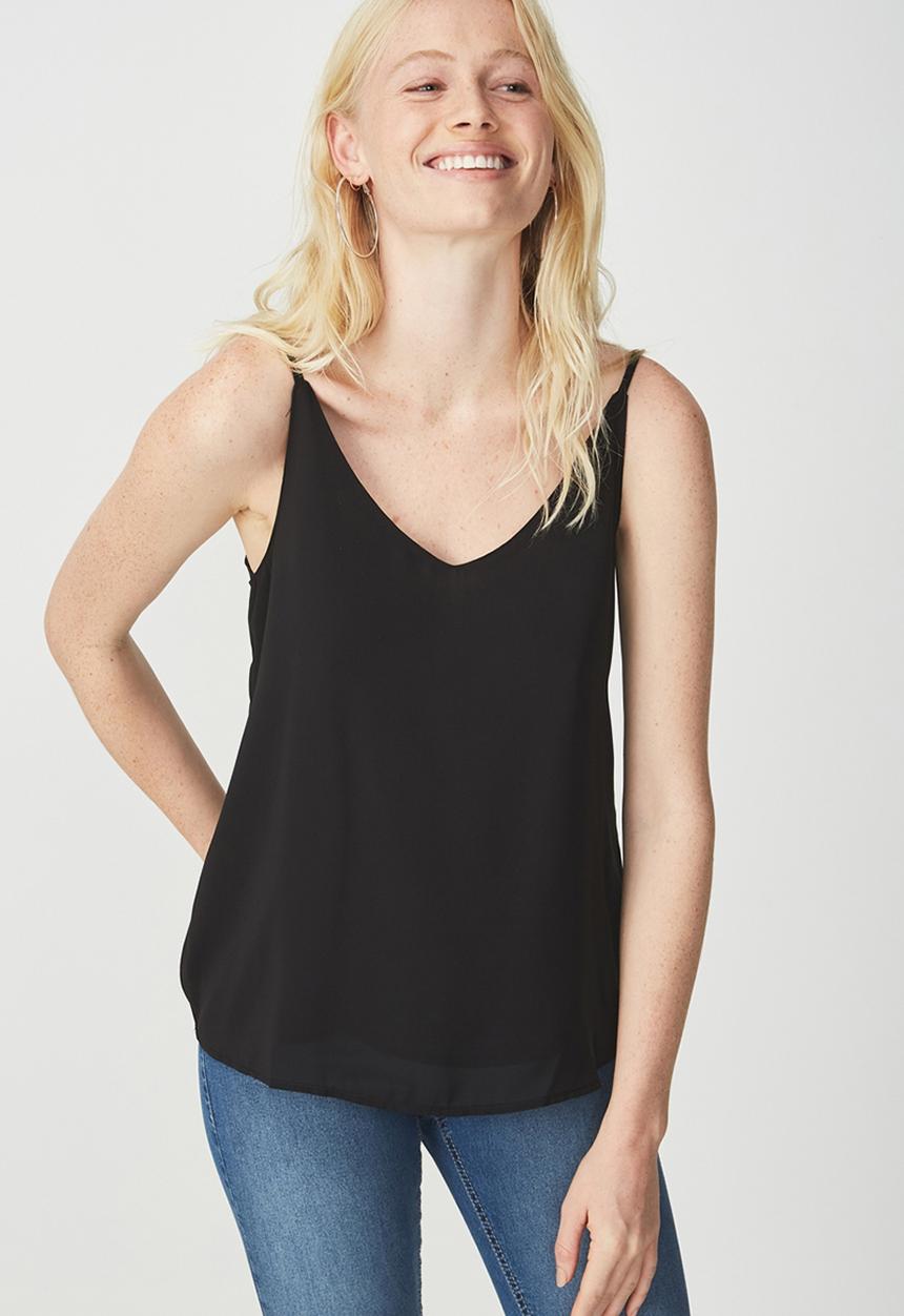 Cotton On - Astred Cami - black