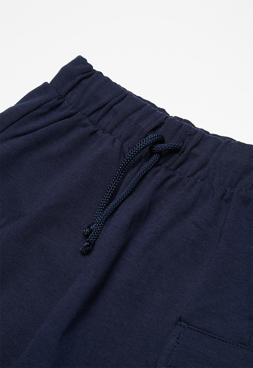 Superbalist - Draw cord utility shorts - navy