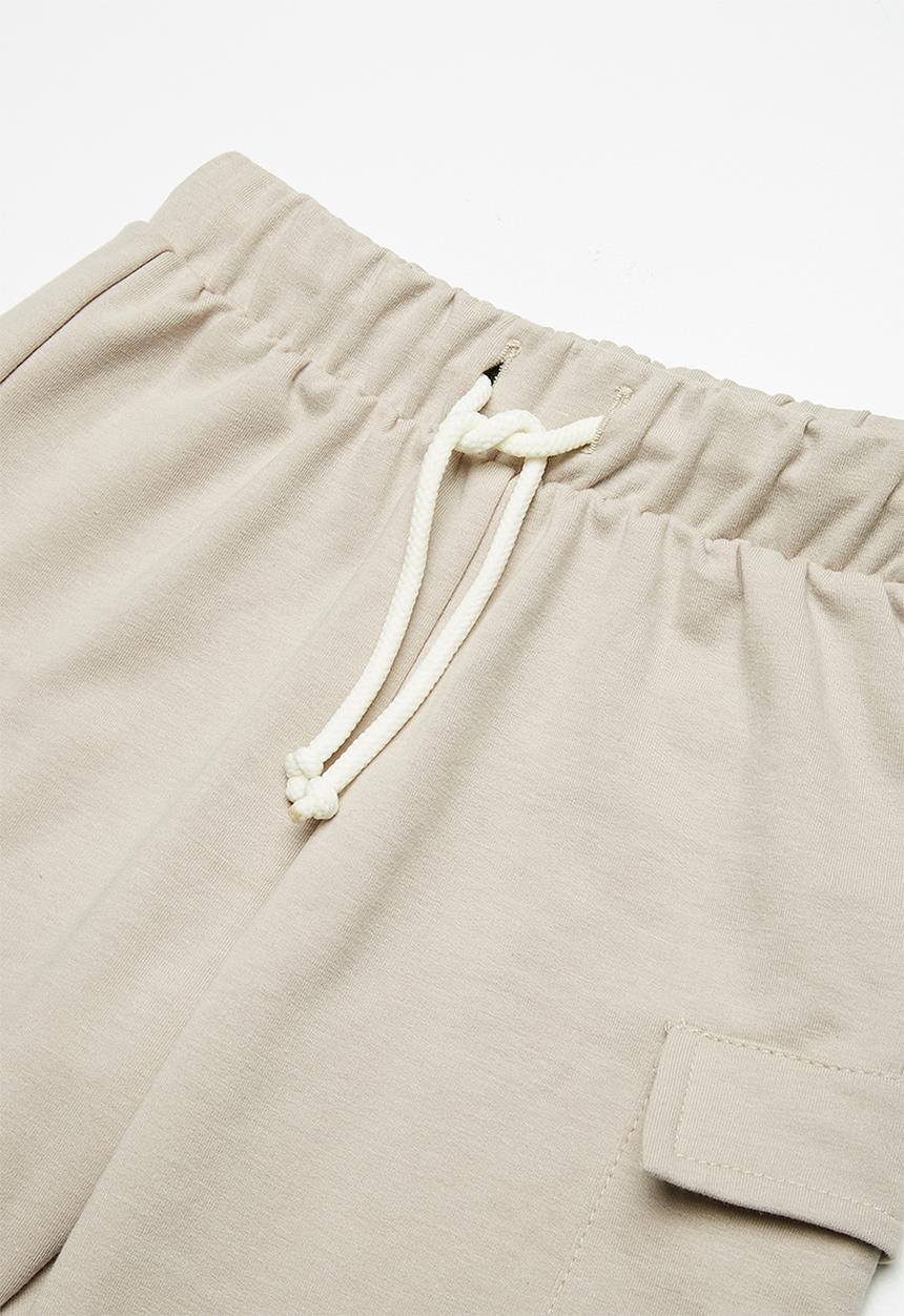 Superbalist - Draw cord utility shorts - beige 