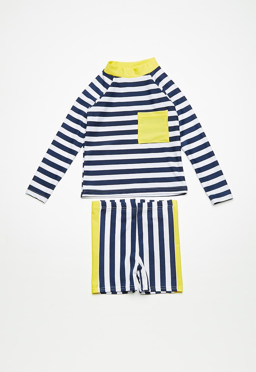 Superbalist - Boys long sleeve sun protection set - multi 