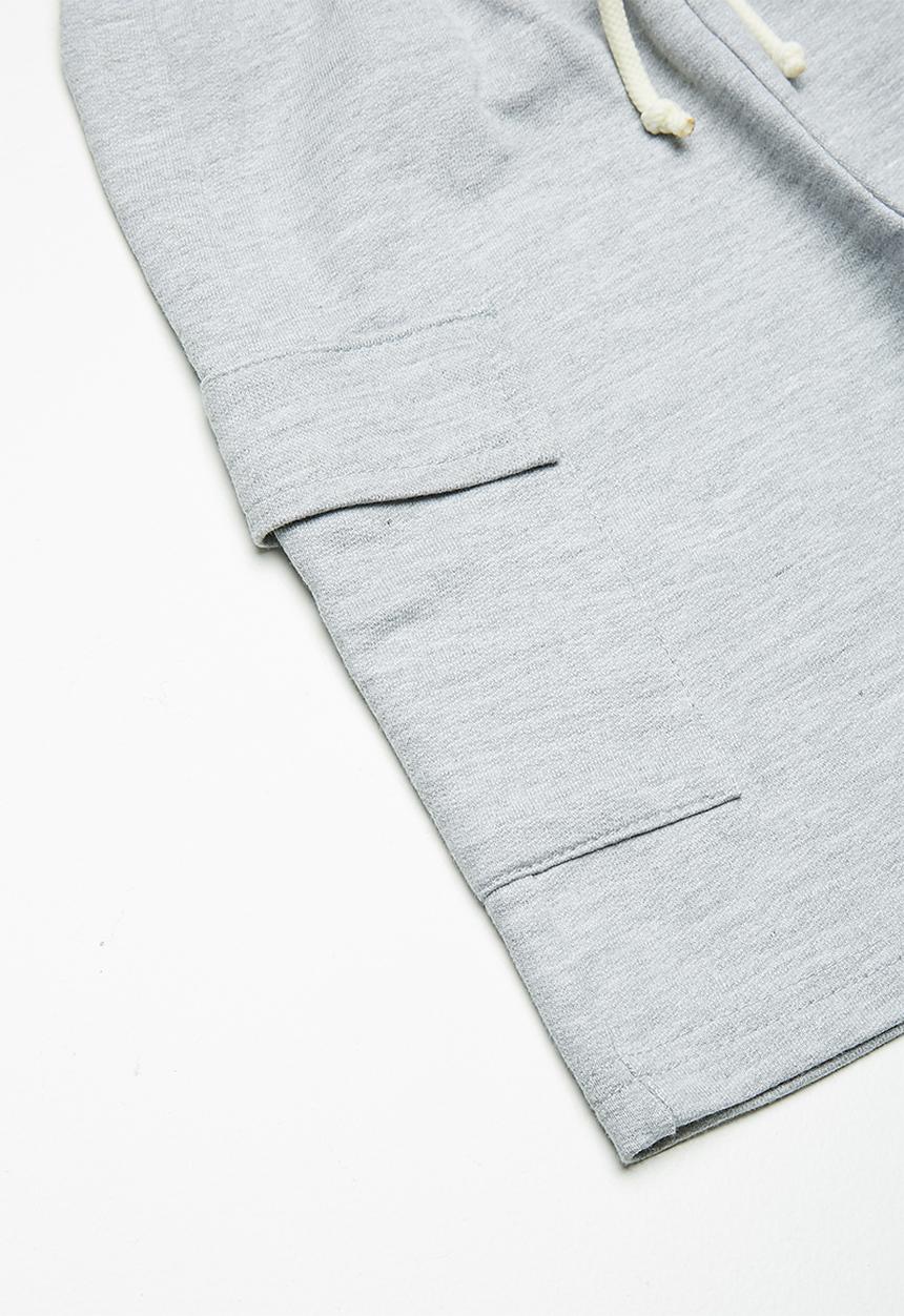 Superbalist - Draw cord utility shorts - grey 