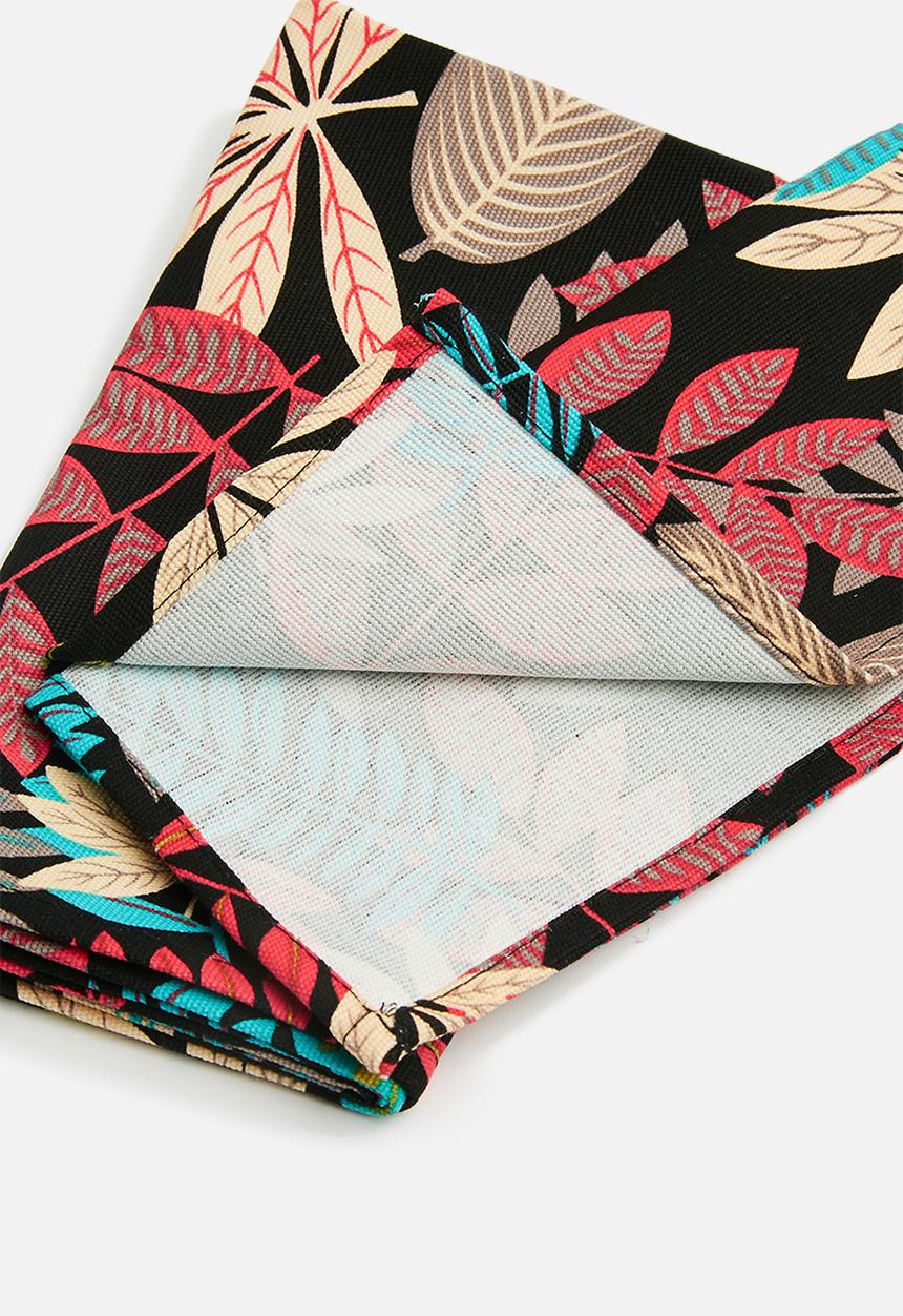 Grey Gardens - Moon island napkin set of 2 - multi