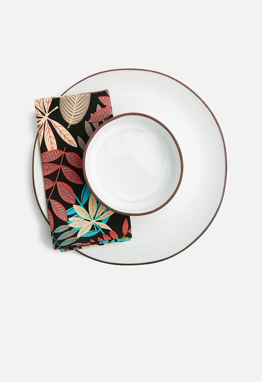 Grey Gardens - Moon island napkin set of 2 - multi