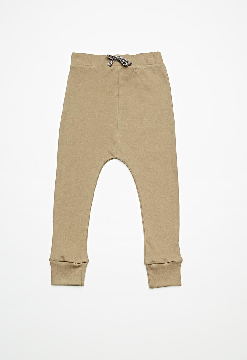 basicthread - Kids boys slouch pants - khaki