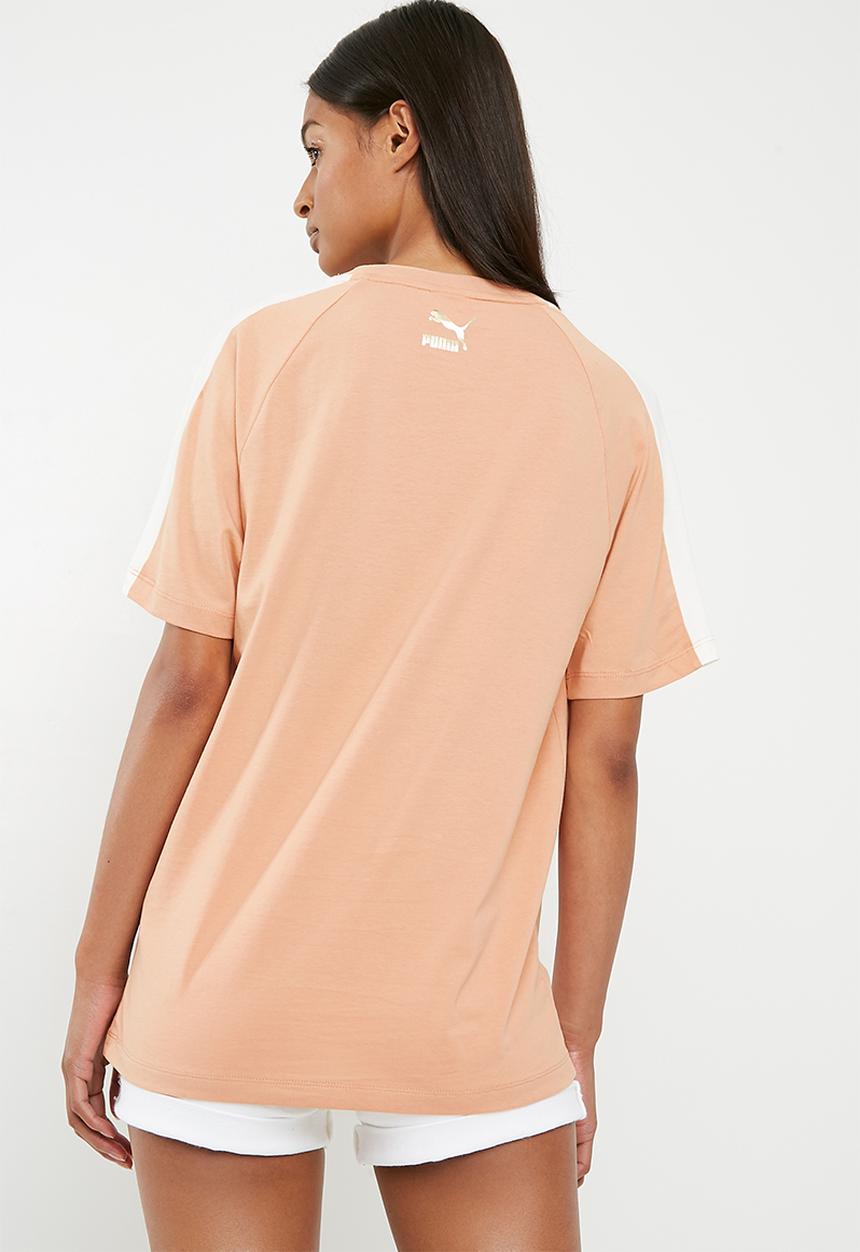 PUMA - T7 chains tee - tan 