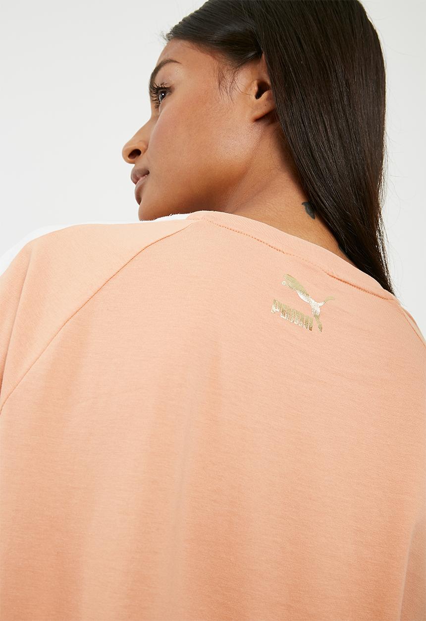 PUMA - T7 chains tee - tan 