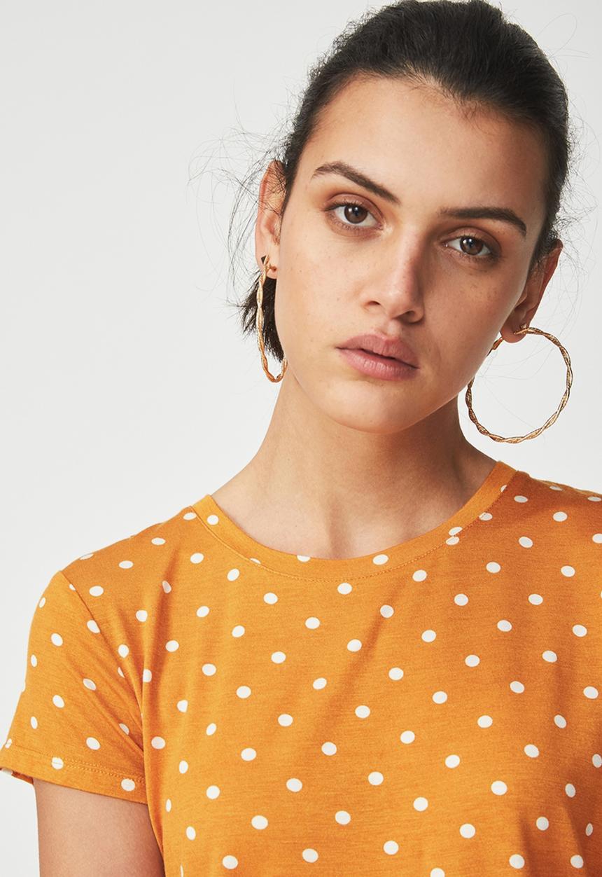 Cotton On - The baby tee - orange