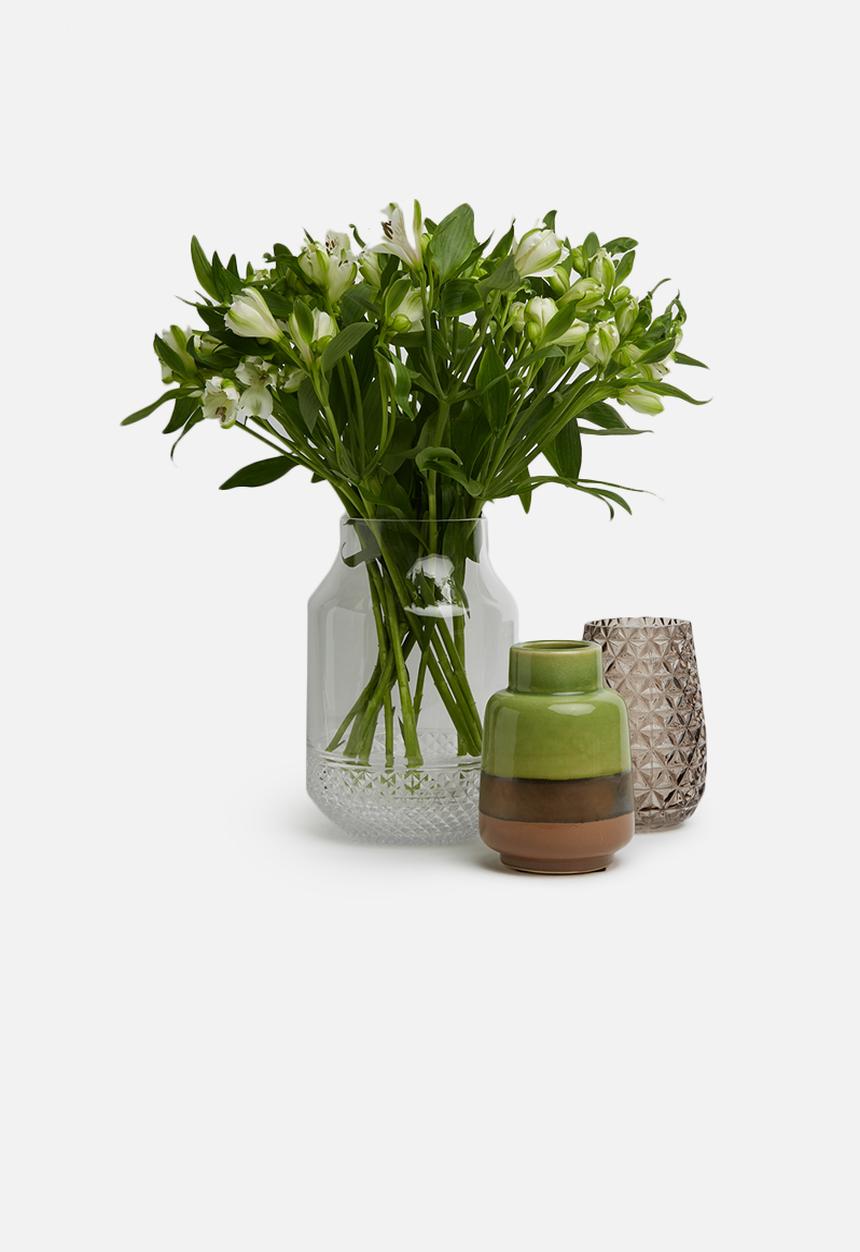 Present Time - Diamond cut vase