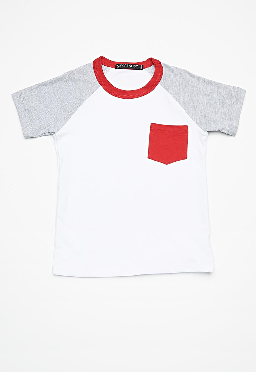 Superbalist - Kids boys 2 pack raglan tee - multi