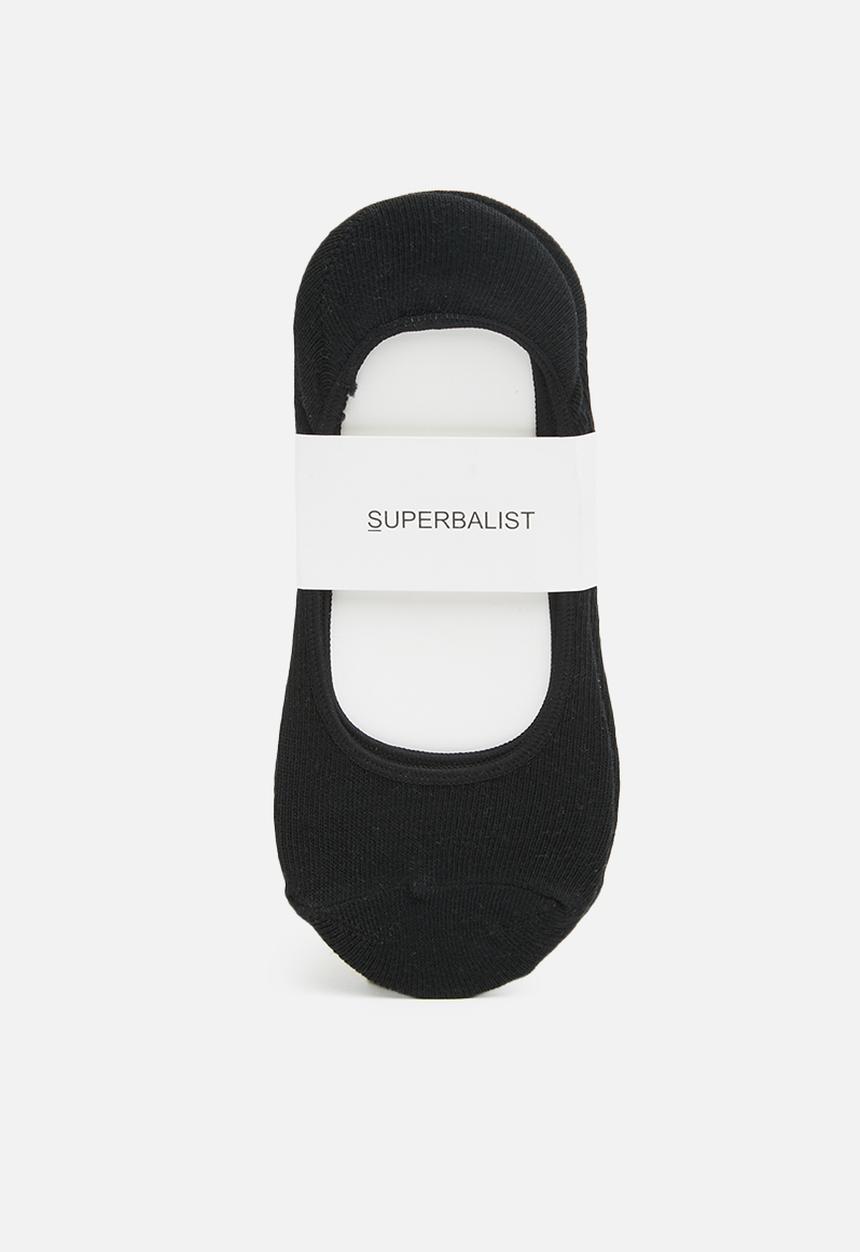 Superbalist - Secret socks 2 pack - black