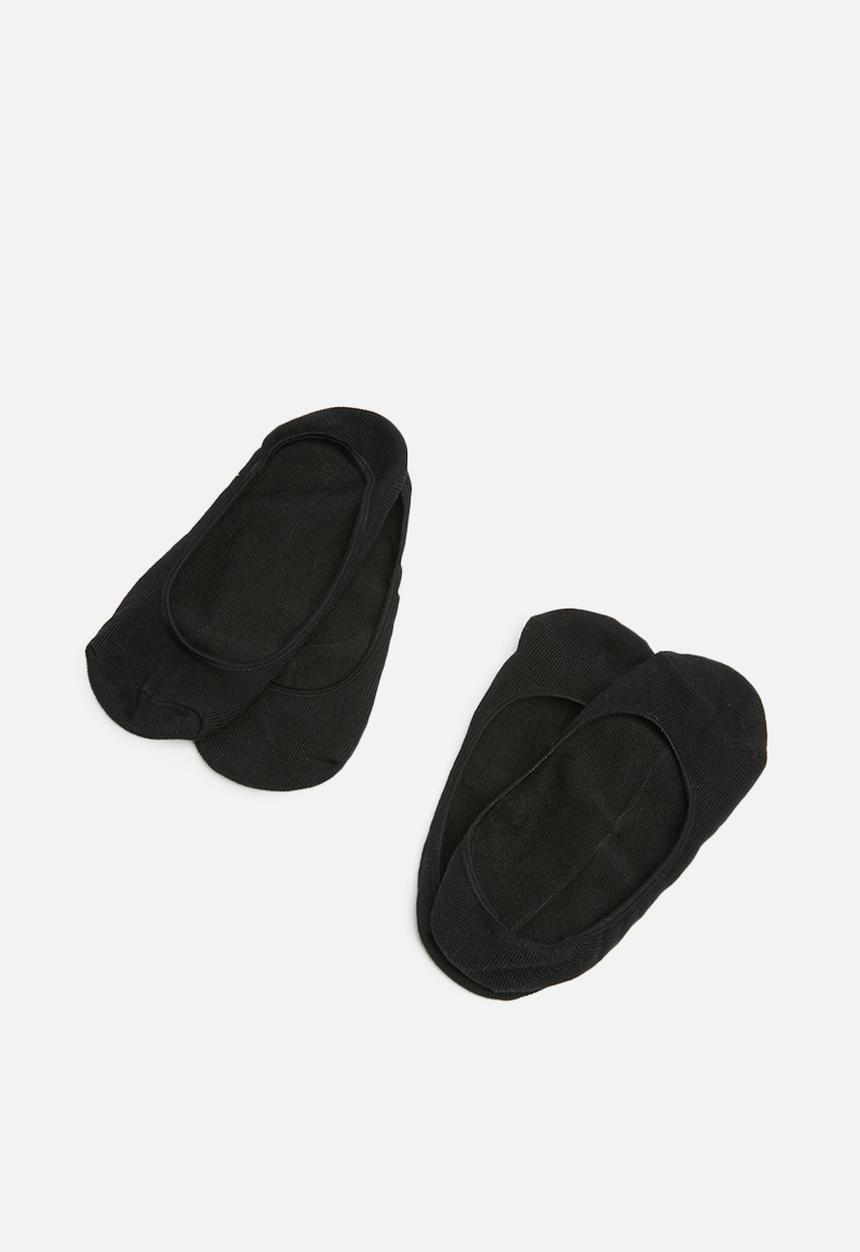 Superbalist - Secret socks 2 pack - black