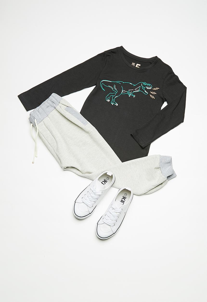 Superbalist - Drawcord jogger pants - grey 