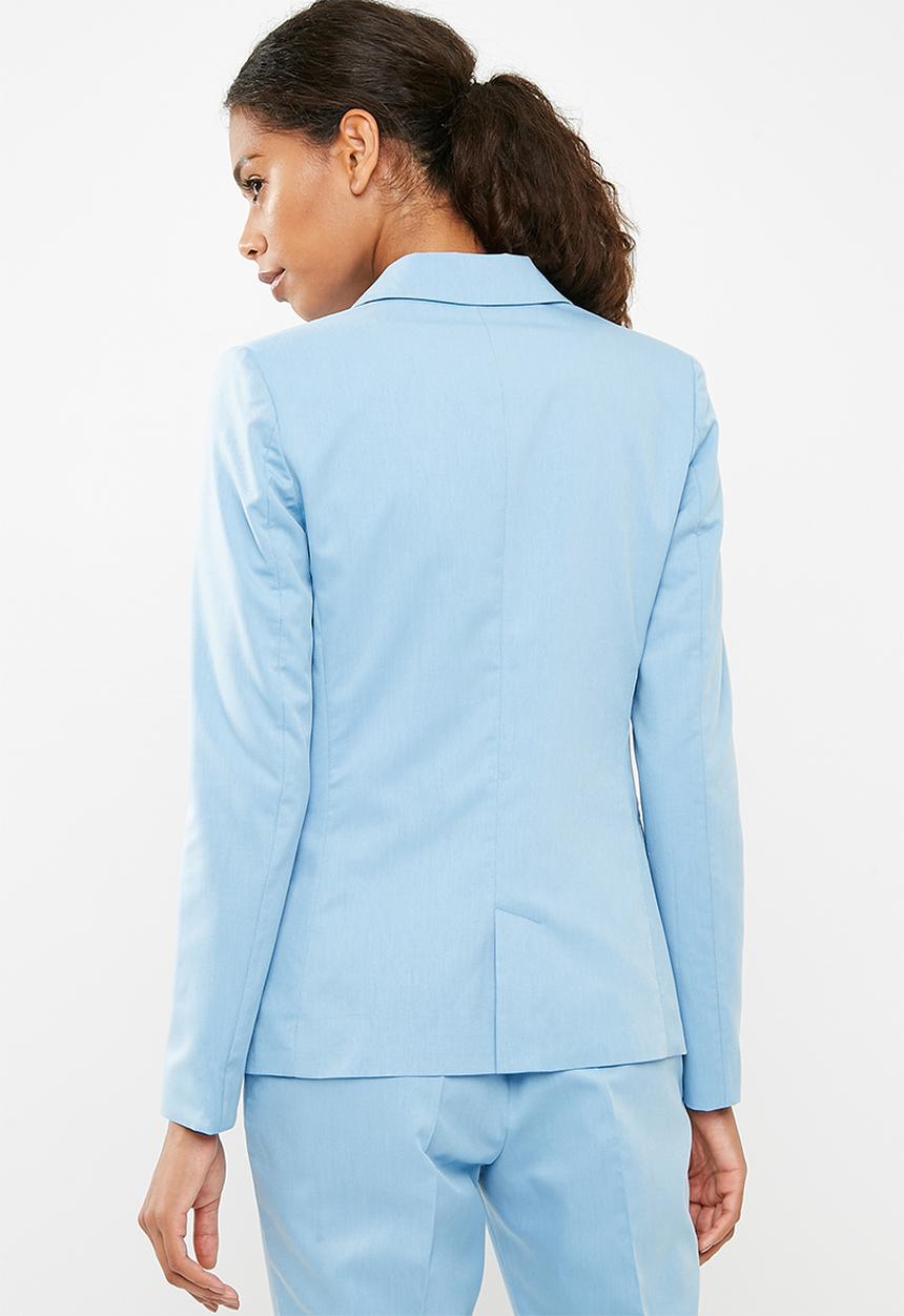 Superbalist - Double breasted suit jacket - blue