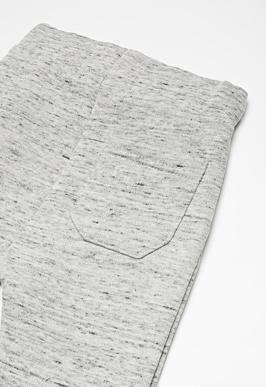 MINOTI - Kids boys marl jogger pants - grey 