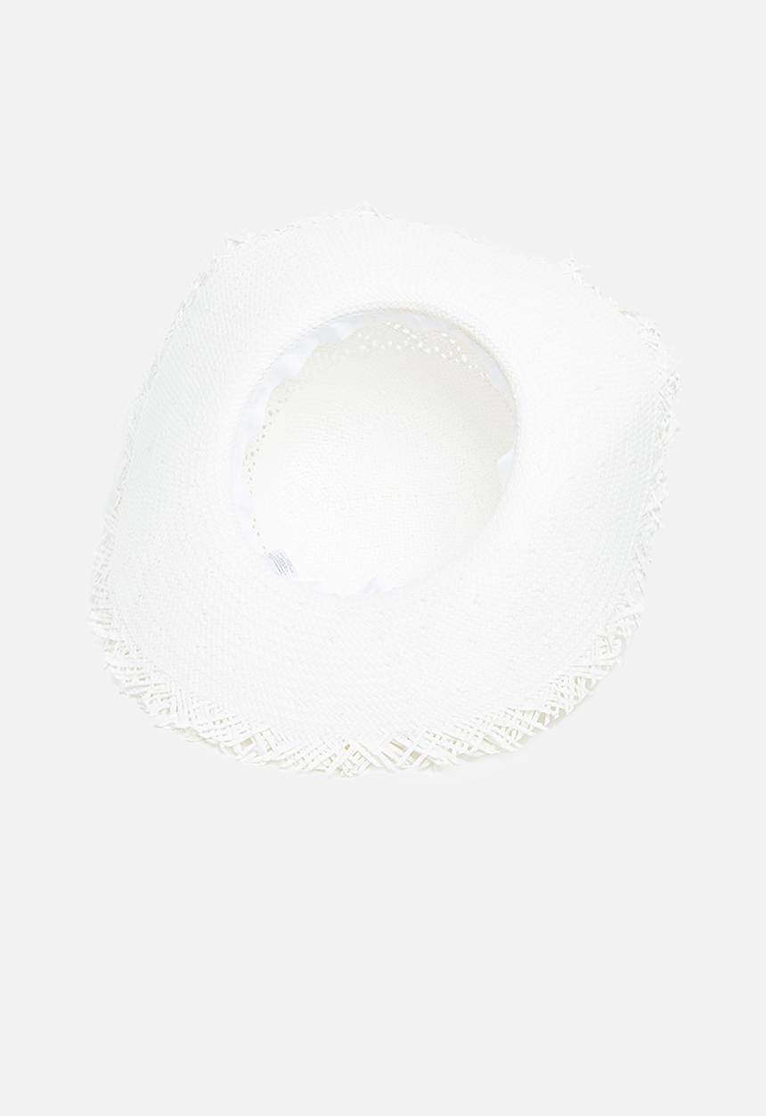 Superbalist - Straw sun hat - white