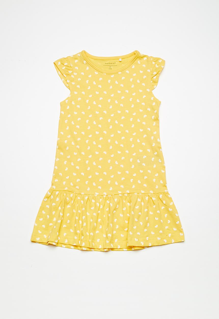 Name It - Vida dress - yellow 