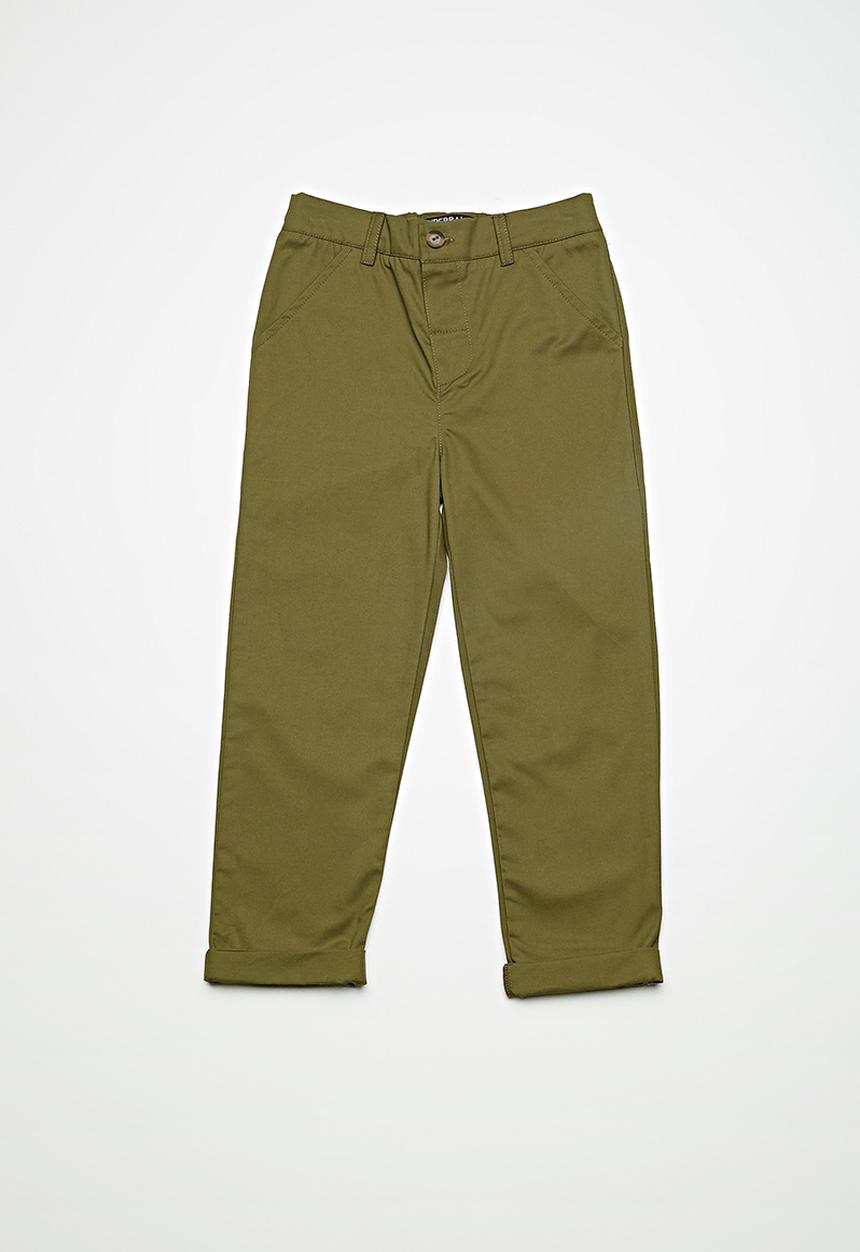 Superbalist - Casual chino pants - olive