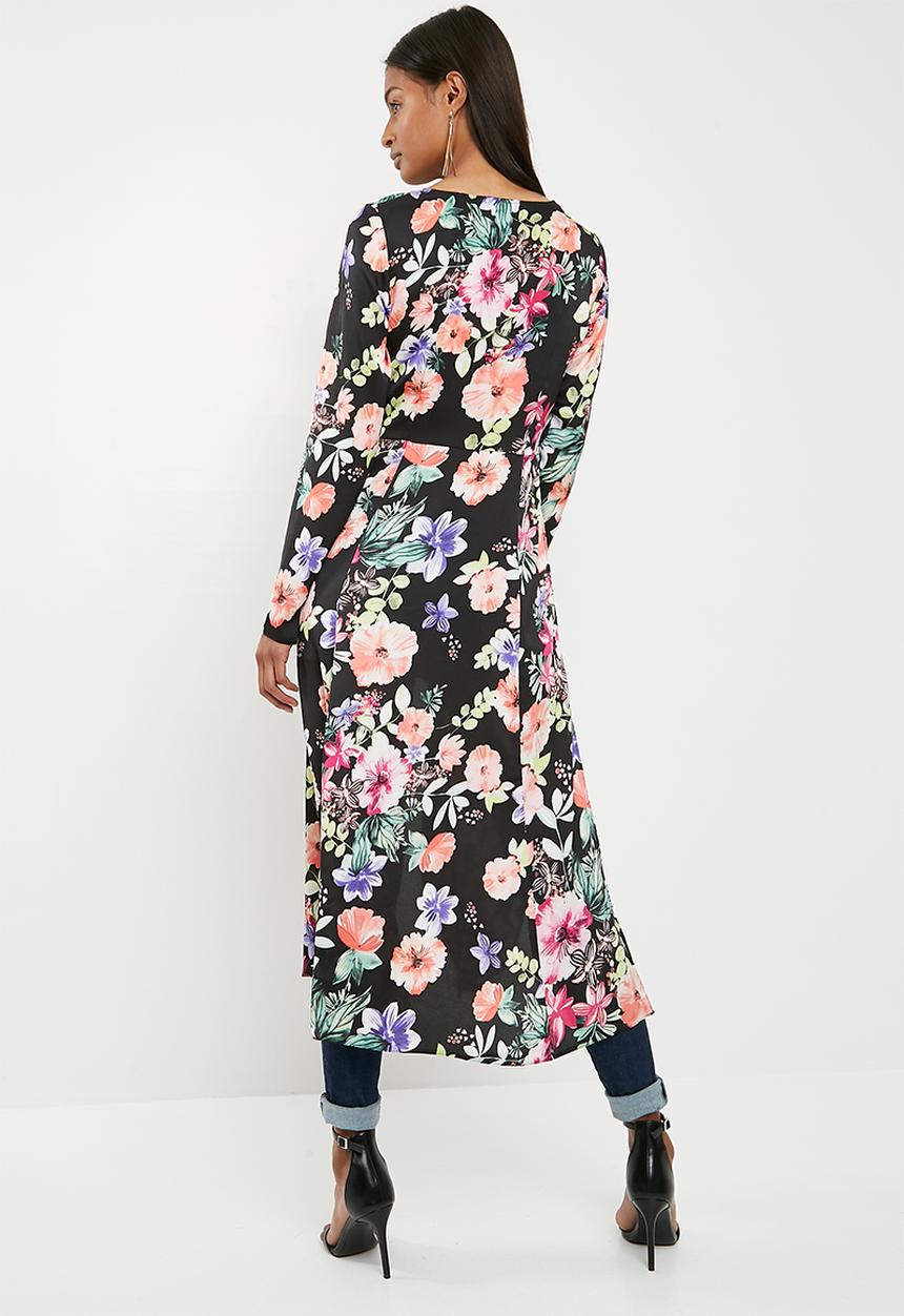 Superbalist - Slit detail maxi blouse - multi 
