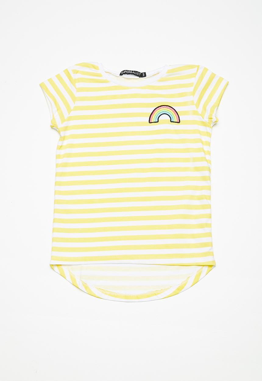 Superbalist - Kids girls 2 pack embroidered tee - multi 