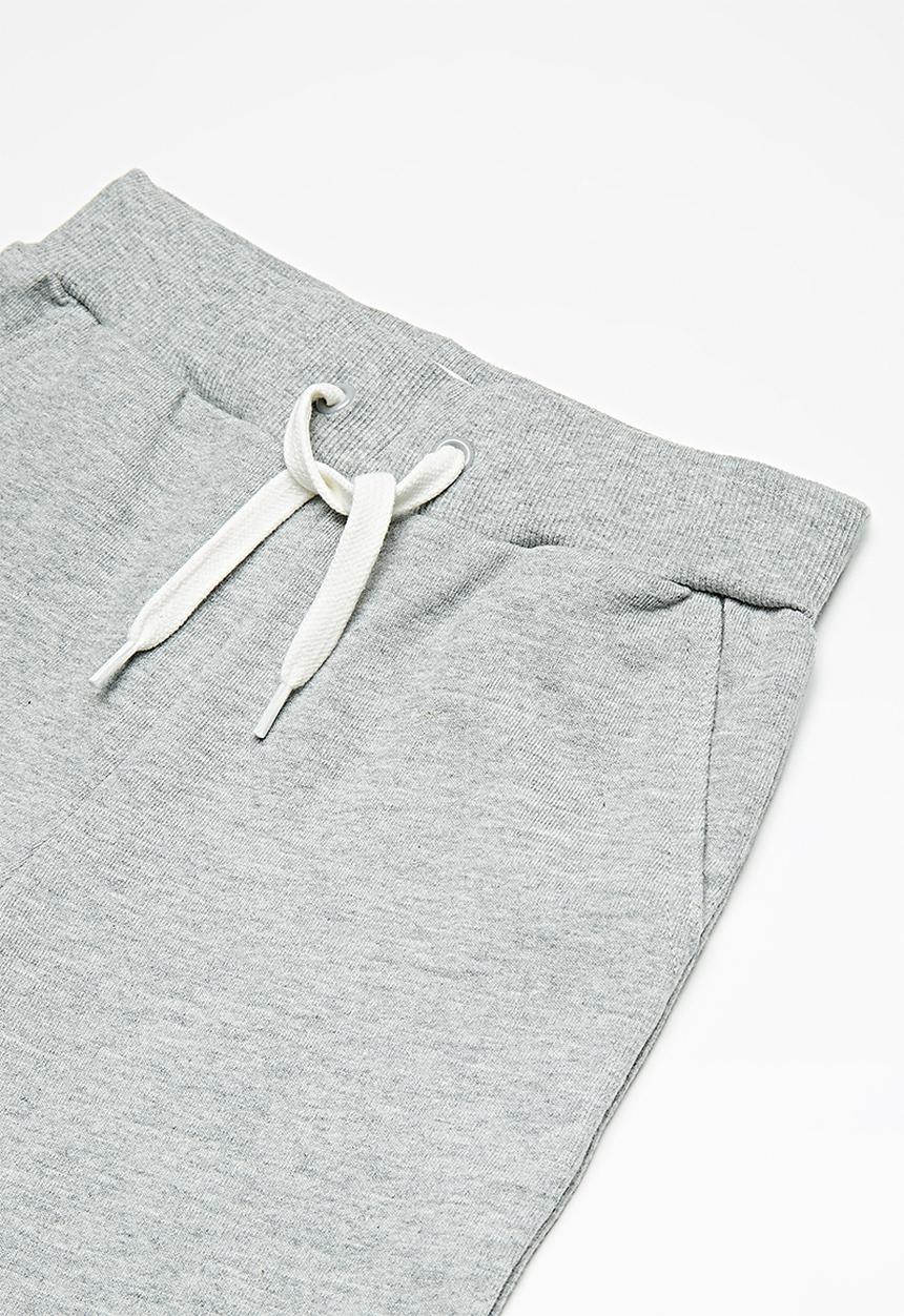 Name It - Vain long sweat shorts - grey 