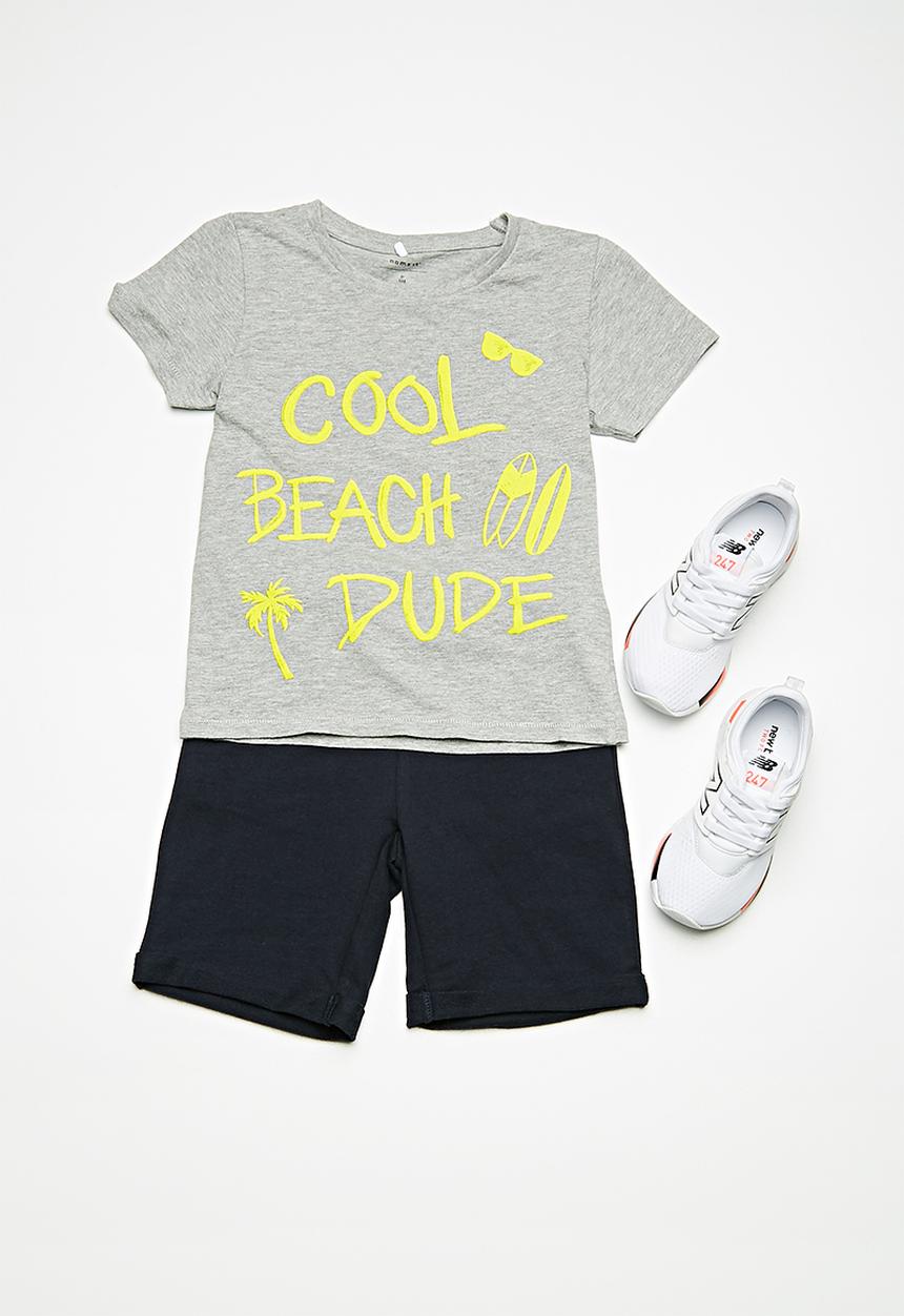 Name It - Demmy top - grey 
