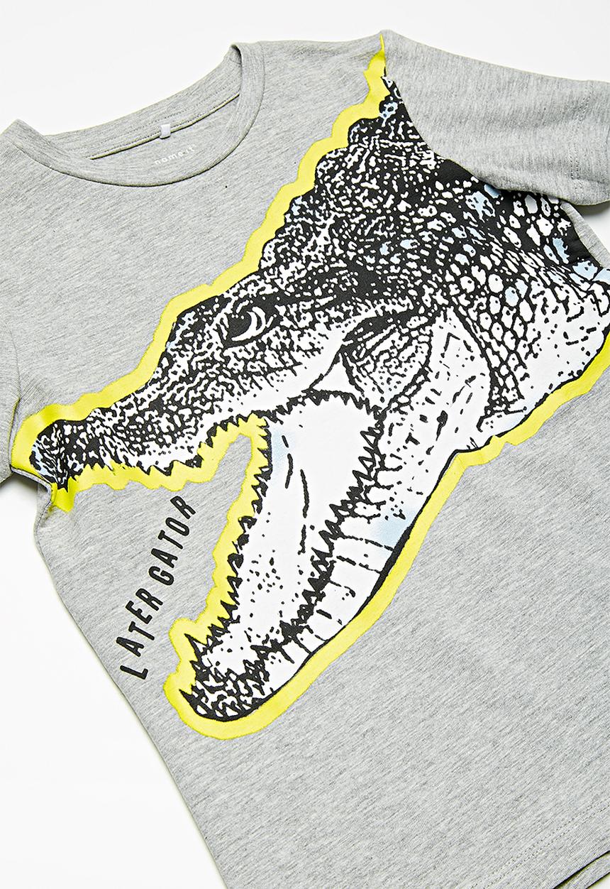 Name It - Decko top - grey 