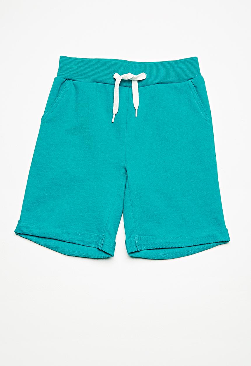 Name It - Vain long sweat shorts - blue 