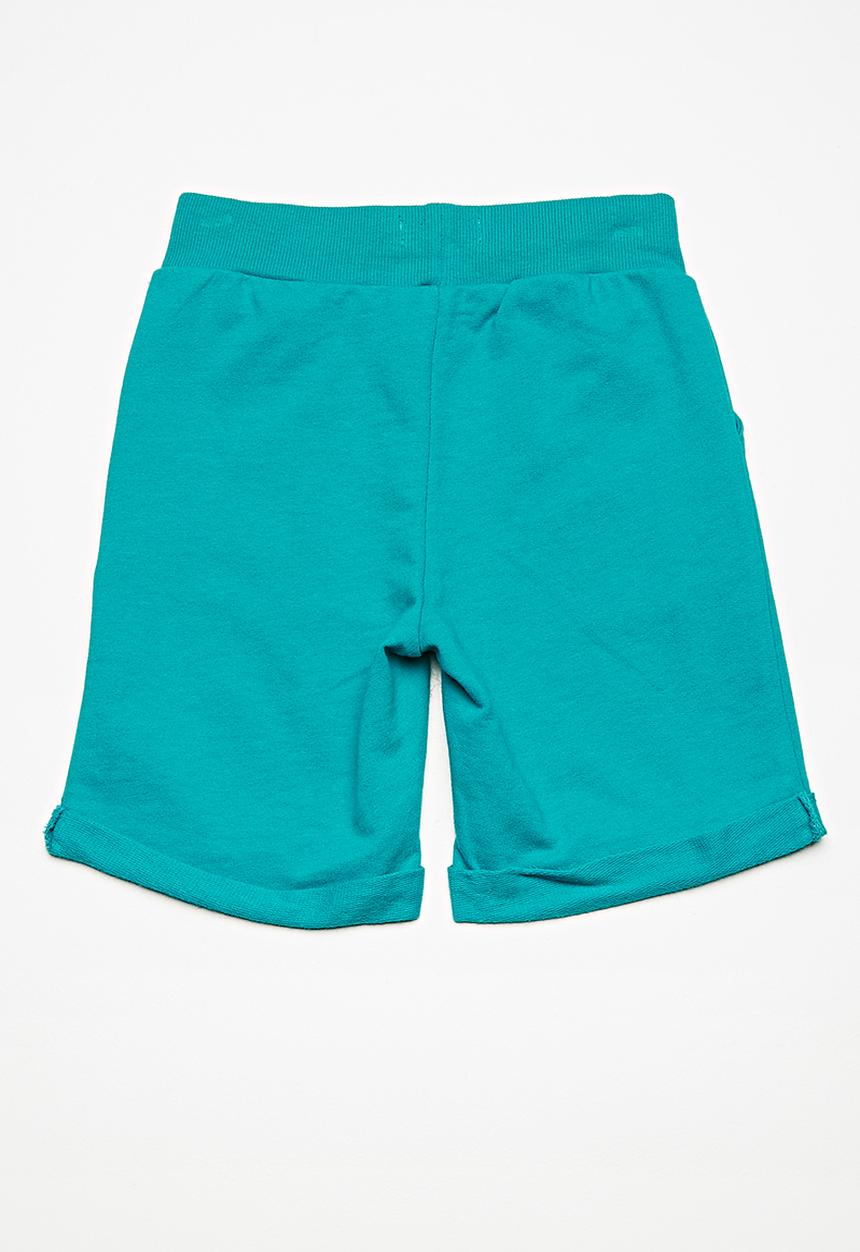 Name It - Vain long sweat shorts - blue 