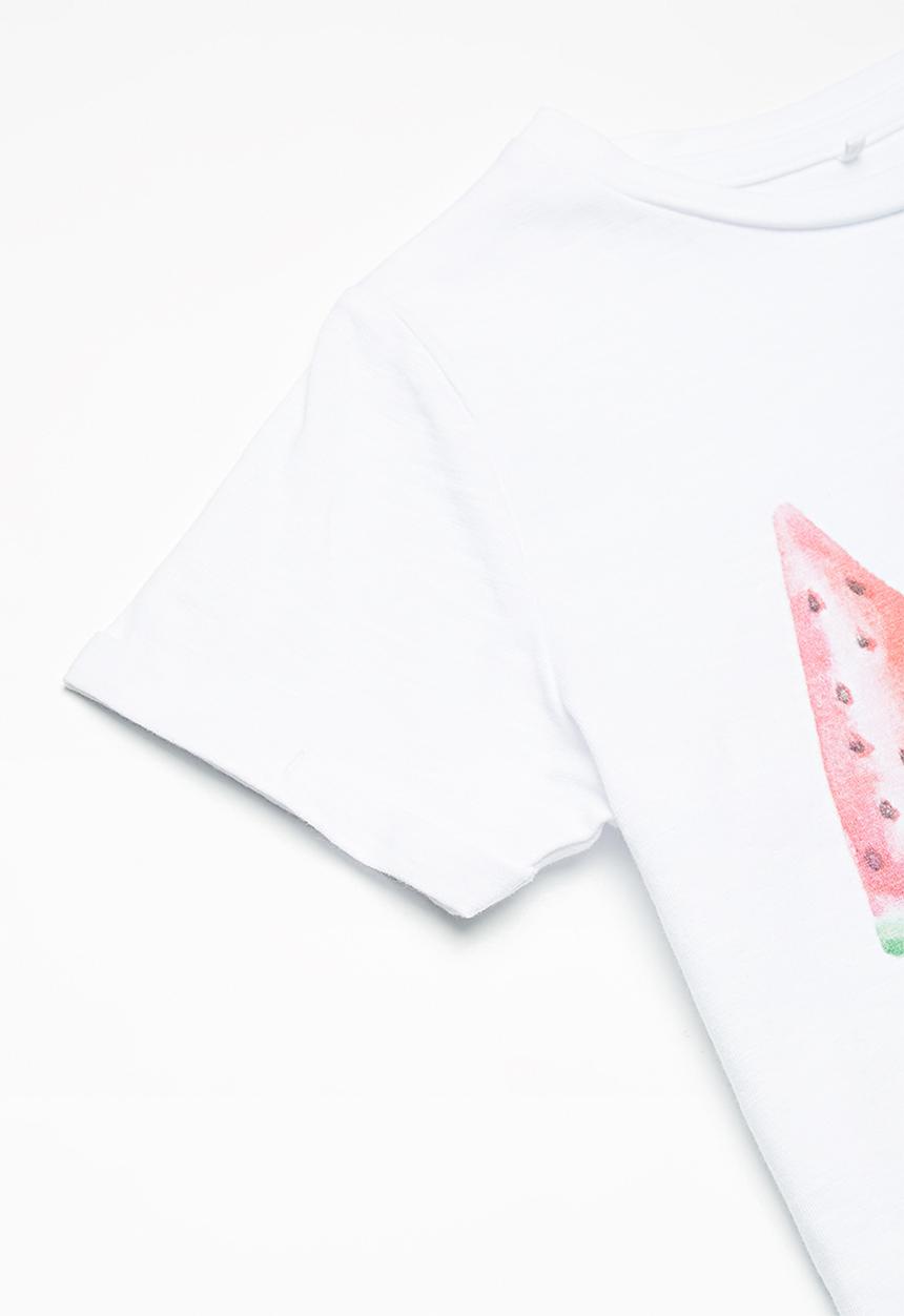 Name It - Krille short sleeve top - white 
