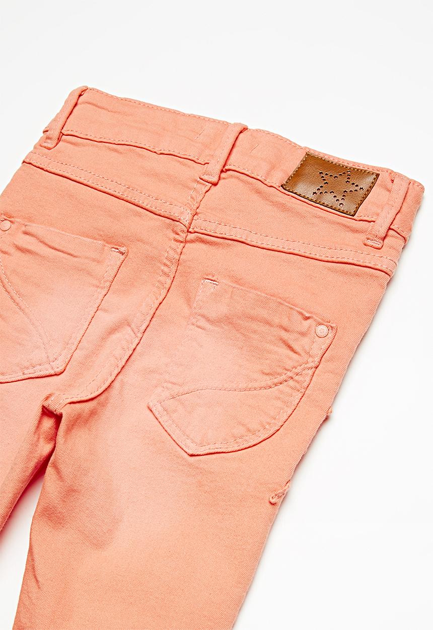 Name It - Polly skinny chino pants - orange 