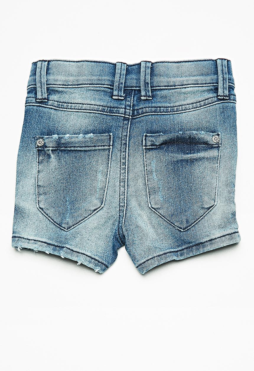 Name It - Sofus denim long shorts - blue 