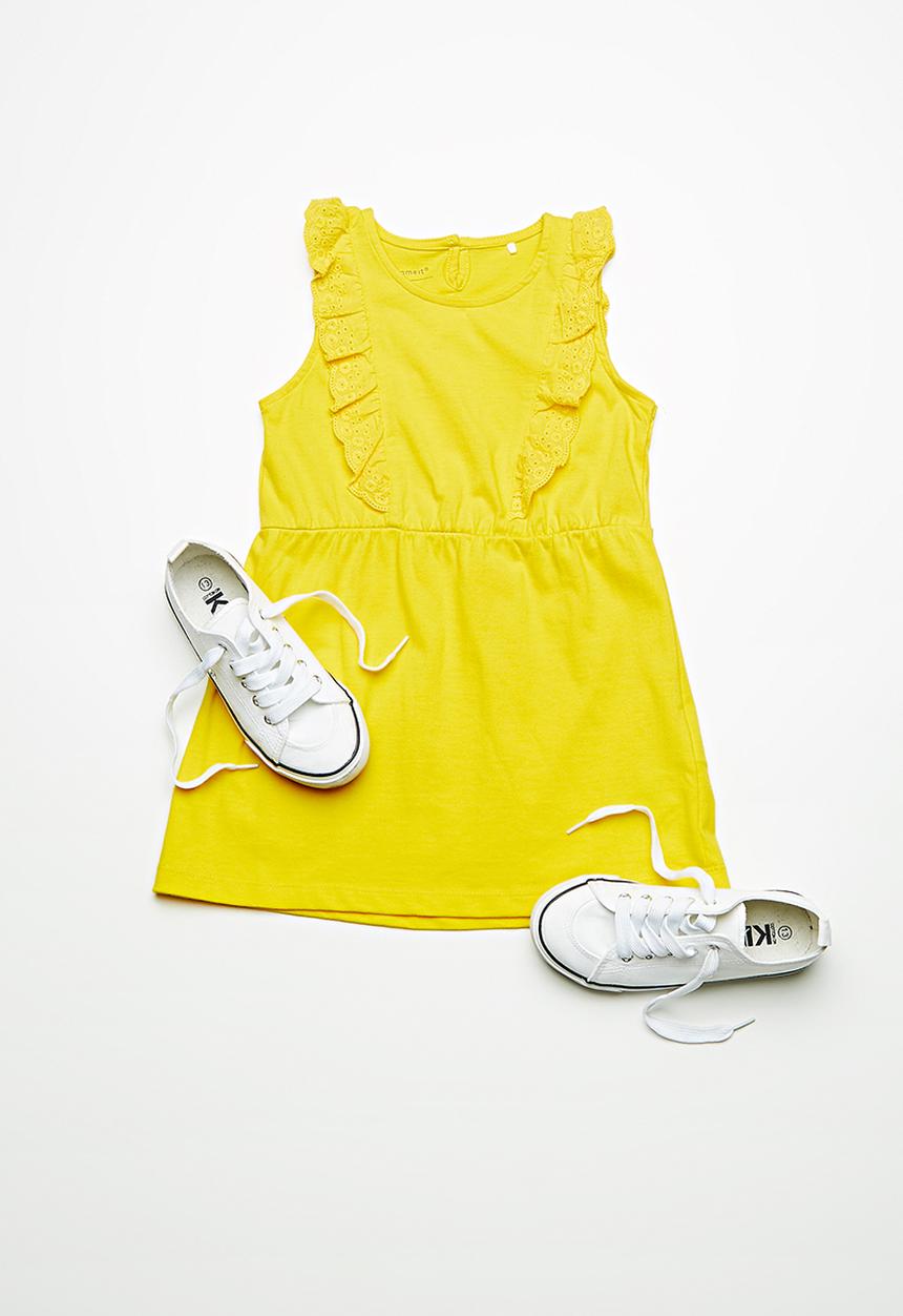Name It - Kaja tunic dress - yellow 