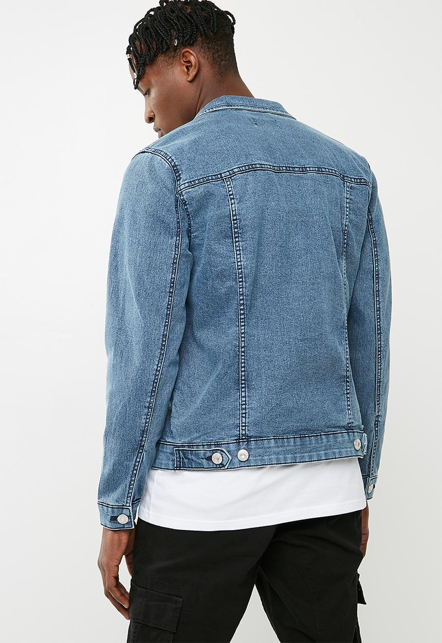 Only & Sons - Camp denim jacket - blue