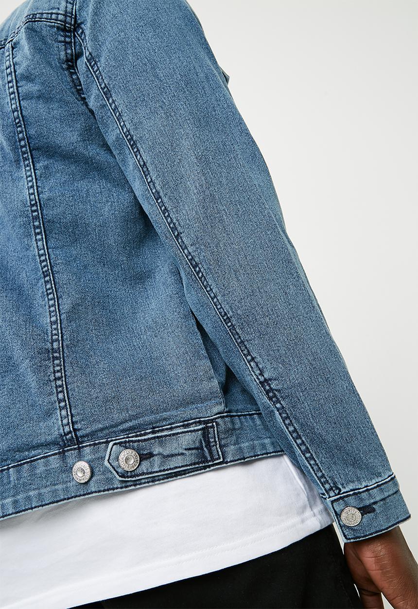 Only & Sons - Camp denim jacket - blue