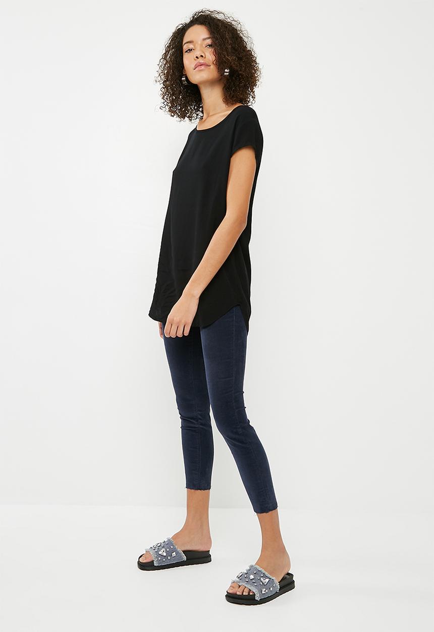 Cotton On - Mid rise grazer skinny jean - navy