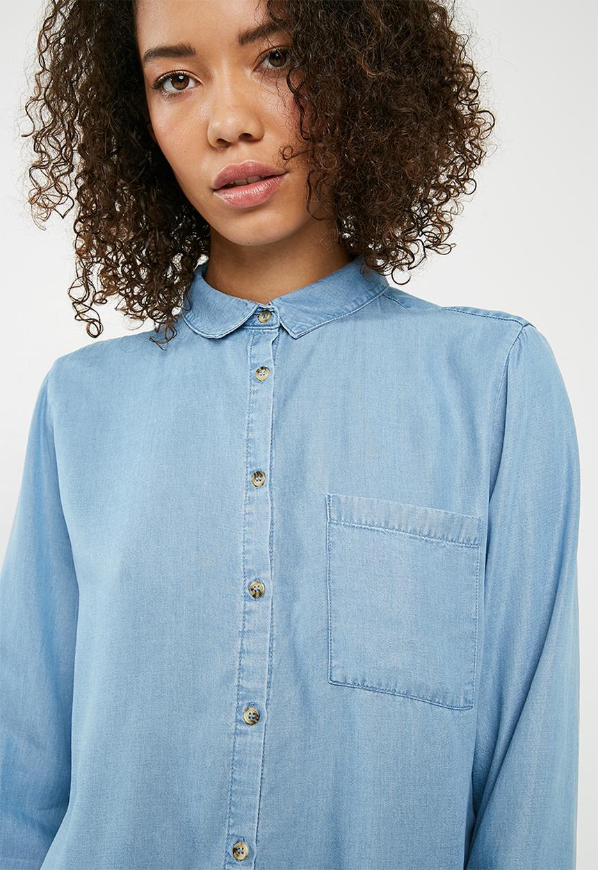 Cotton On - Rebecca shirt - blue