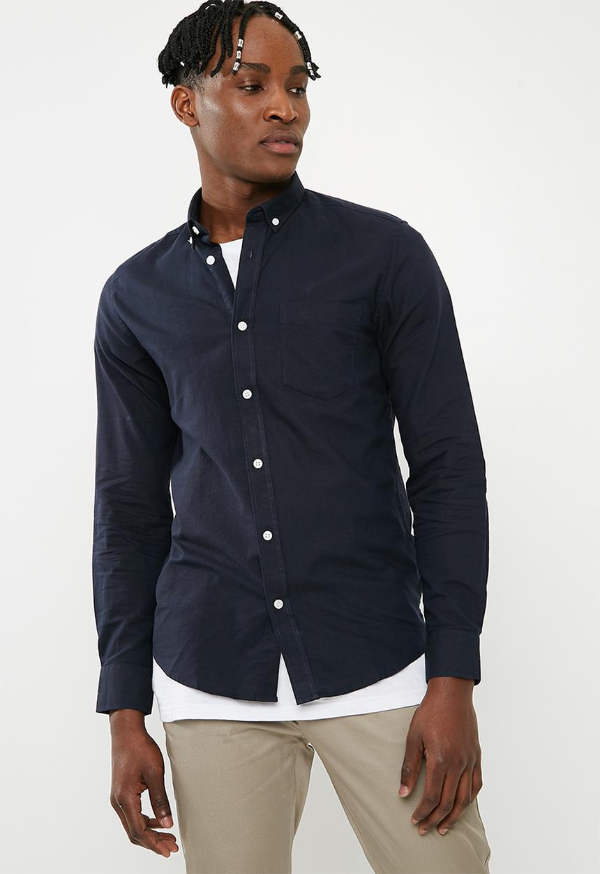 Only & Sons - Alvaro oxford shirt - navy