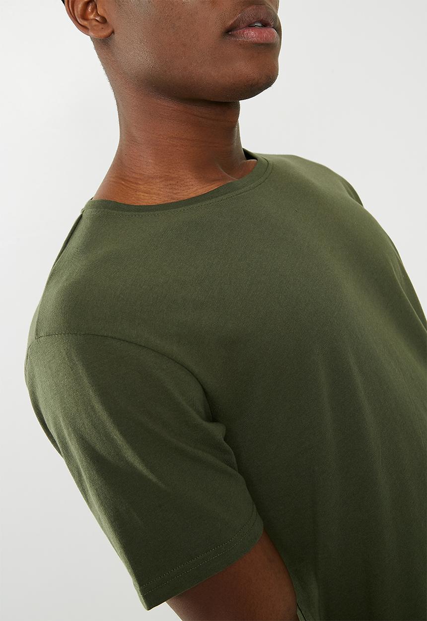Only & Sons - Matt longy 2 pack tee - green