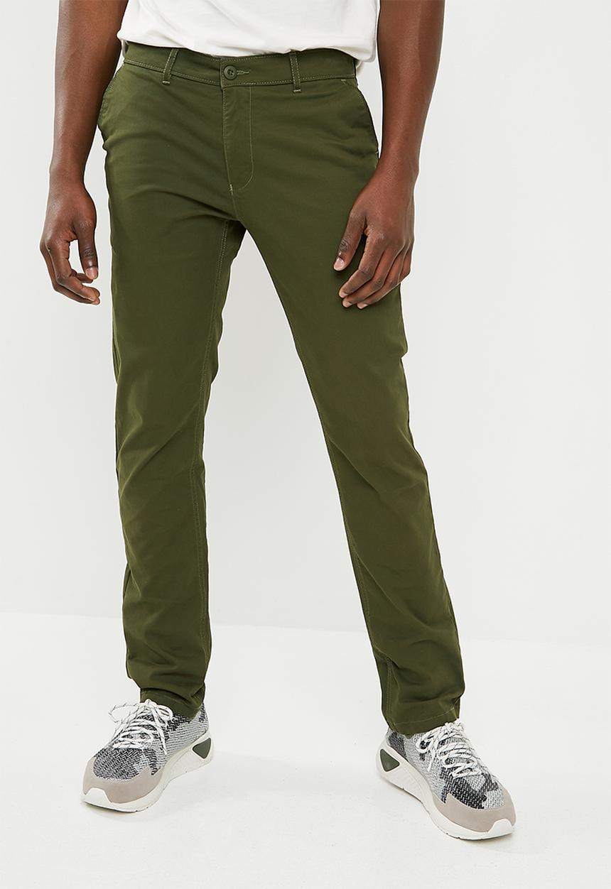 Superbalist - Slim chino - green 