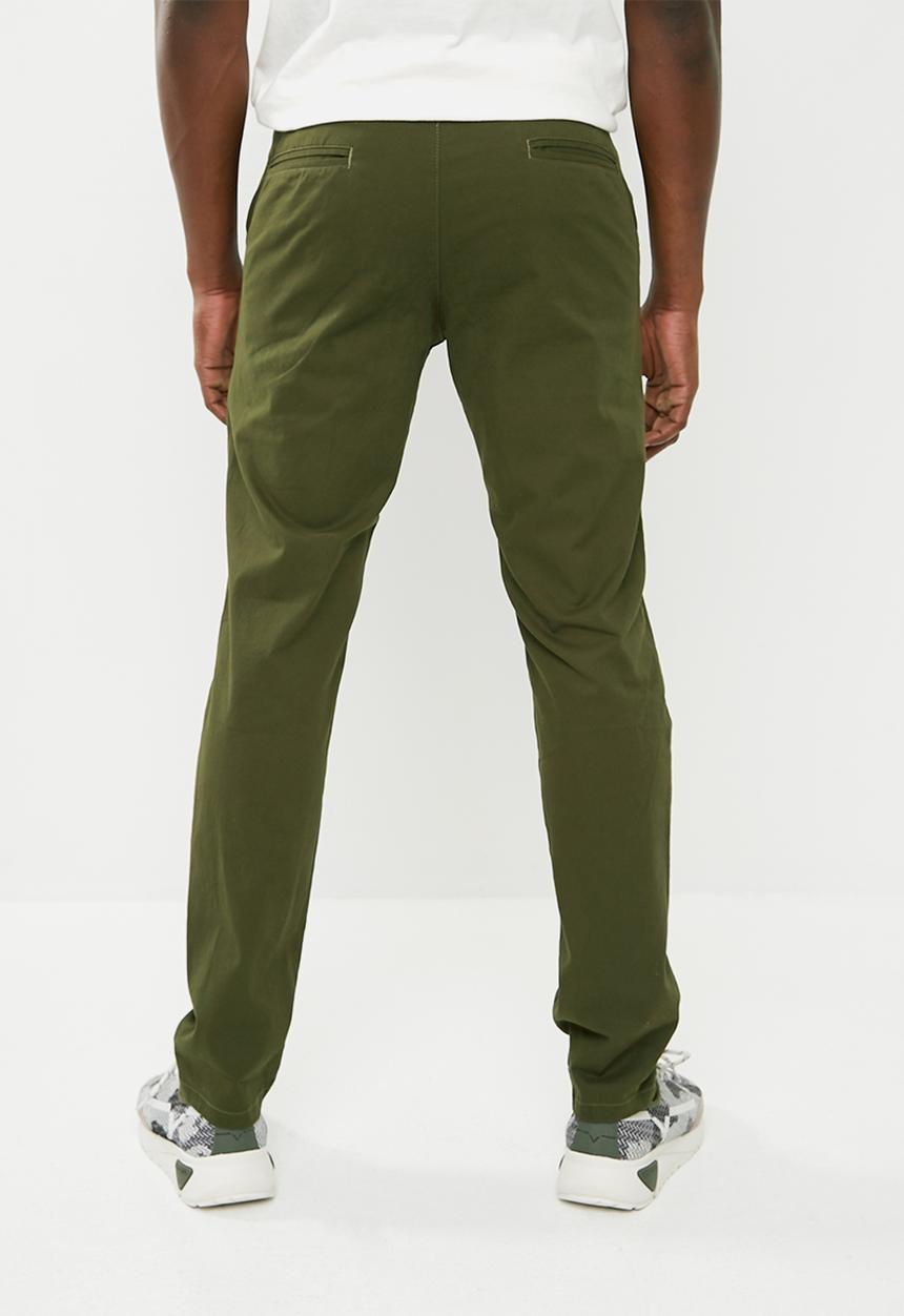 Superbalist - Slim chino - green 