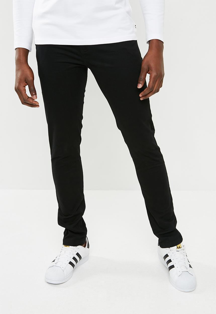 Superbalist - Skinny chino - black 