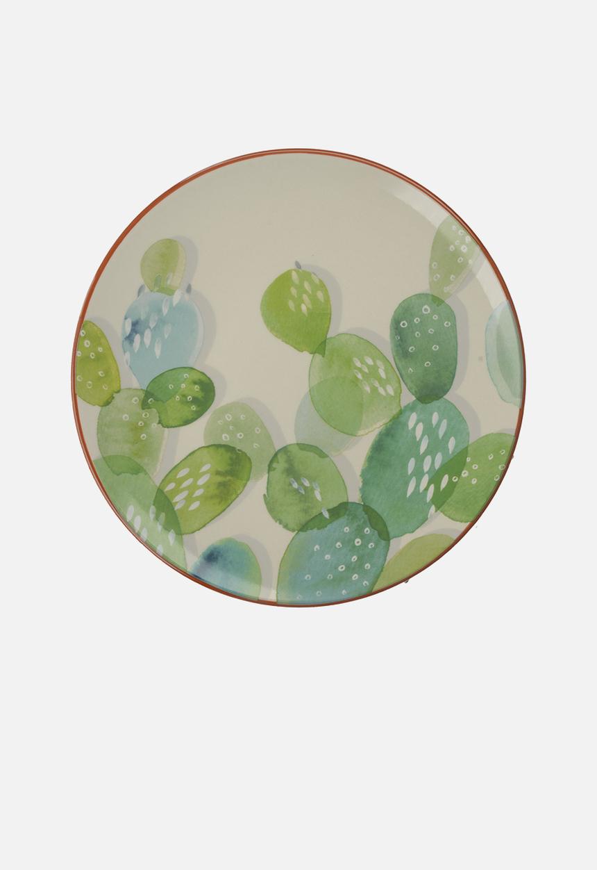 Drift - Snack plate set of 4 - cactus